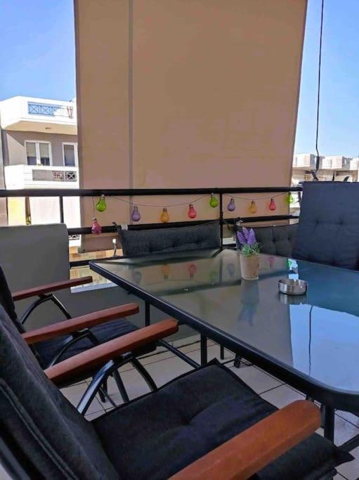 Manolia Sea View Apartment Iráklio Kültér fotó